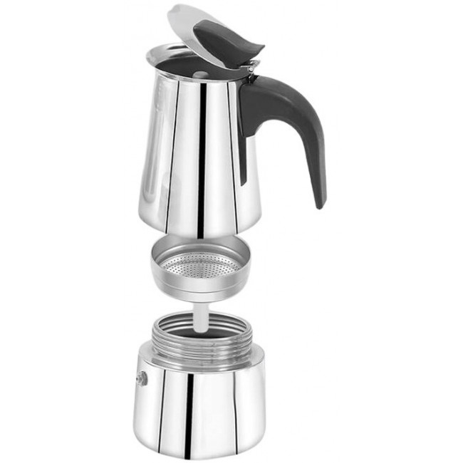 Feel-Maestro MR1660-200 manual coffee maker Pod coffee maker 0.2 L Chrome
