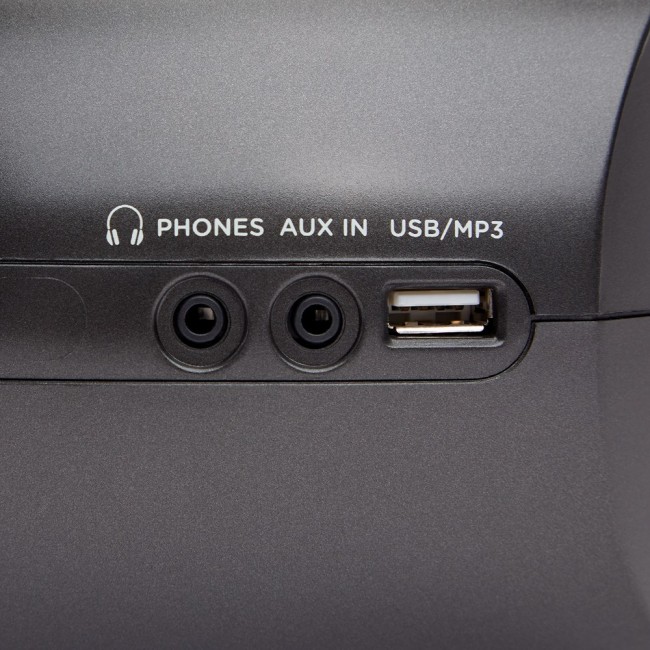 Aiwa BBTC-550BK portable stereo system Digital 6 W Black