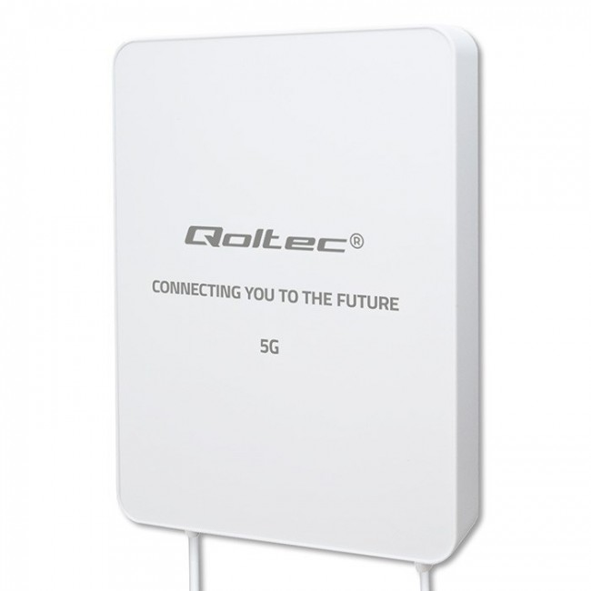 Qoltec Antena 5G LTE | 16dBi | kierunkowa | zewnętrzna | SMA | 3300-3800MHz | wodoodporna | 3m