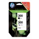HP 300 2-pack Black/Tri-color Original Ink Cartridges