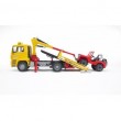 BRUDER MAN TGA Breakdown truck with cross country vehicle BRUDER MAN TGA Breakdown truck with cross country vehicle