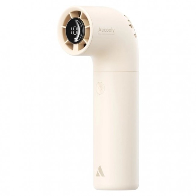 AECOOLY Aero Portable High-Speed Handheld Fan, Beige AECOOLY Aero Portable High-Speed Handheld Fan, Beige
