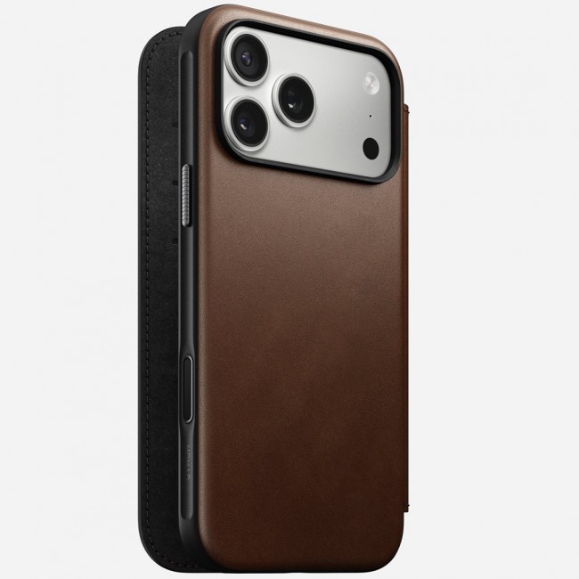 Nomad Modern Leather Folio mobile phone case 17.5 cm (6.9