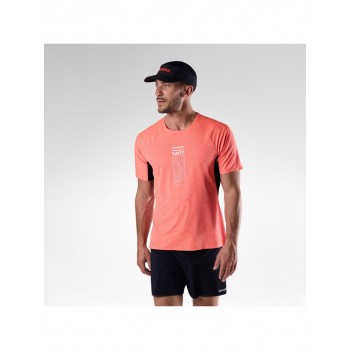 Koszulka męska ROSSIGNOL M Sapa Ultra Tee czerwona - 2XL