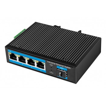 LogiLink NS204 network switch Unmanaged Gigabit Ethernet (10/100/1000) Black