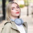 Lindy LH500XW Headset Wired & Wireless Head-band Calls/Music Micro-USB Bluetooth Grey
