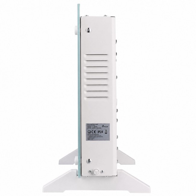 Extralink SMART GLASS PANEL HEATER, WHITE, 2000W, WIFI, LPL-23A-WH