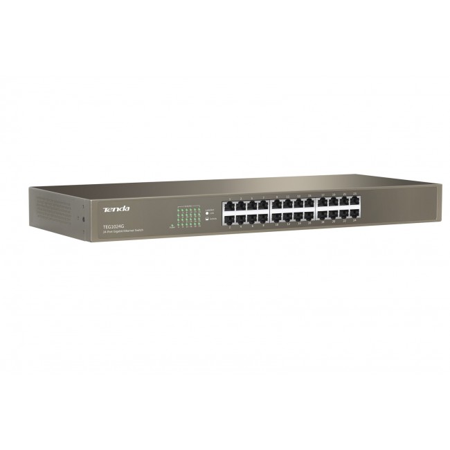 Tenda TEG1024G network switch Unmanaged Blue