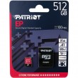Patriot Memory PEF512GEP31MCX memory card 512 GB MicroSDXC Class 10 Patriot Memory PEF512GEP31MCX memory card 512 GB MicroSDXC Class 10