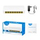 Cudy FS108D network switch Fast Ethernet (10/100) White