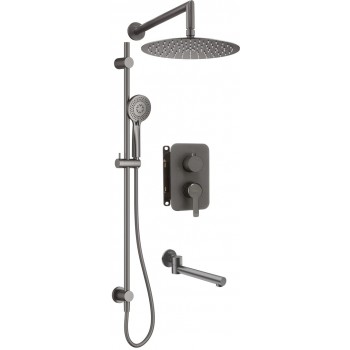 Concealed shower set with mixer BOX