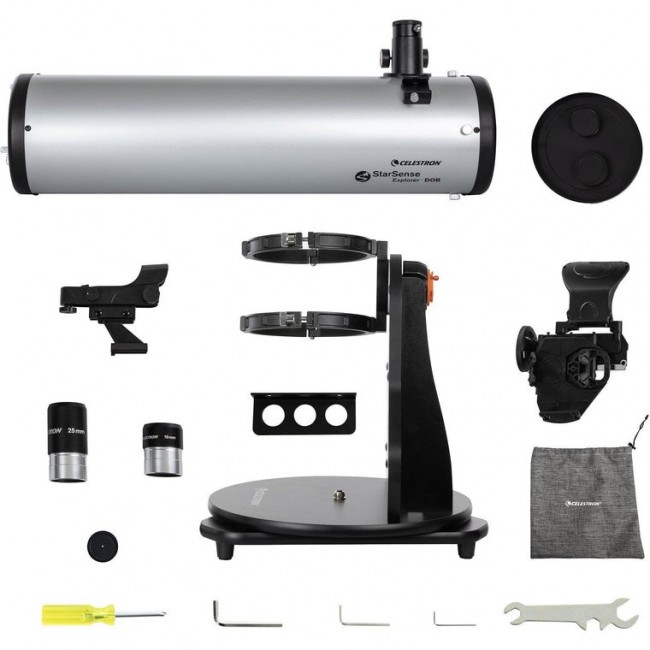 Celestron StarSense Explorer 150mm Reflector 459x Black, Silver Celestron StarSense Explorer 150mm Reflector 459x Black, Silver