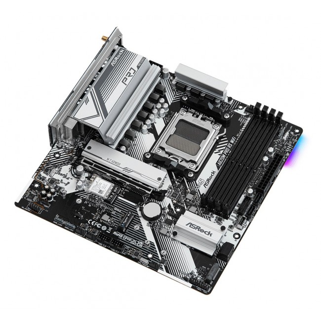 Asrock A620M Pro RS WiFi AMD A620 Socket AM5 micro ATX