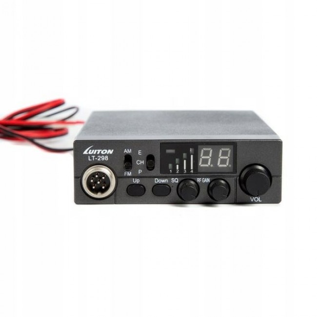 Luiton LT-298 ASQ AM/FM CB Radio Cigarette Lighter Plug Black Luiton LT-298 ASQ AM/FM CB Radio Cigarette Lighter Plug Black