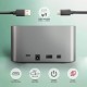 AXAGON ADSA-DC USB3.2 Gen1 - 2x SATA 6G CLONE DUAL HDD Dock Station ASMedia AXAGON ADSA-DC USB3.2 Gen1 - 2x SATA 6G CLONE DUAL HDD Dock Station ASMedia