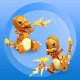 MEGA Pok mon Build & Show Charmander toy building set, 4 inches tall, MEGA Pok mon Build & Show Charmander toy building set, 4 inches tall,