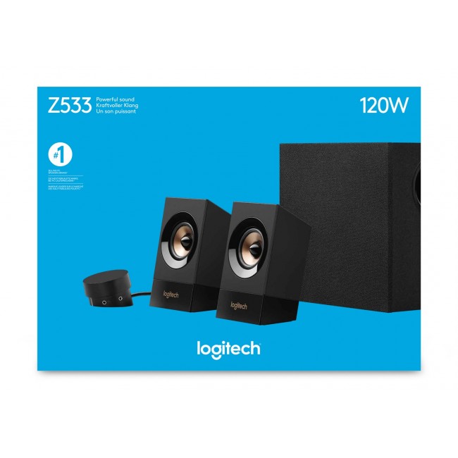 Logitech Z533 60 W Black 2.1 channels Logitech Z533 60 W Black 2.1 channels