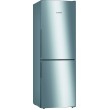 Bosch Serie 4 KGV33VLEA fridge-freezer Freestanding 289 L E Stainless steel