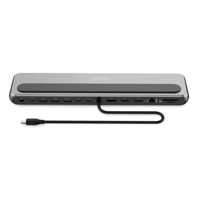Digitus USB-C 8K docking station, 12-port