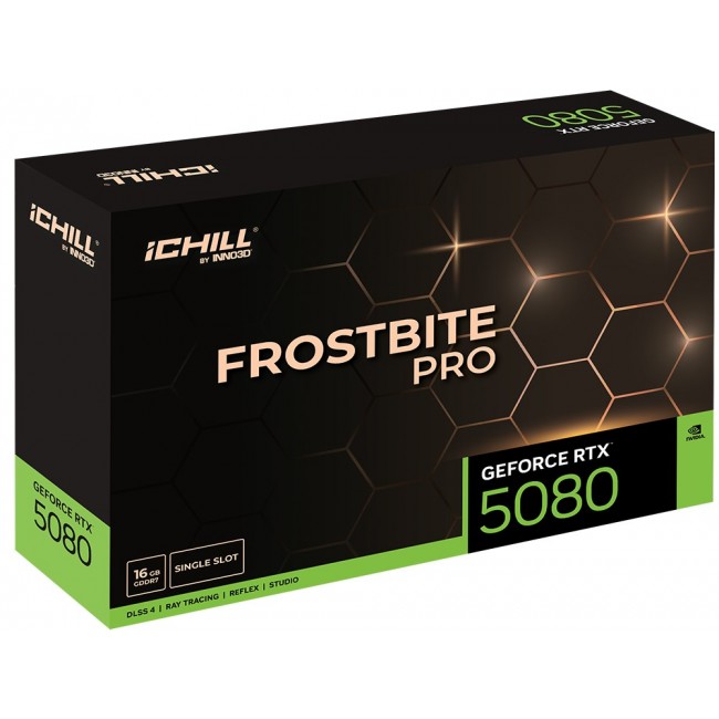 INNO3D iChill GeForce RTX 5080 Frostbite Pro NVIDIA 16 GB GDDR7 INNO3D iChill GeForce RTX 5080 Frostbite Pro NVIDIA 16 GB GDDR7