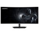 GIGABYTE G34WQC2 34 WQHD Curved Gaming Monitor - 3440 x 1440, 1500R, 200Hz, 1ms, 450 cd/m2, AMD FreeSync Premium, DisplayHDR 400, HDMI 2.0, Displayport 1.4