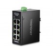 Trendnet TI-ELC80 network switch Unmanaged Fast Ethernet (10/100) Black