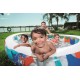 Bestway Inflatable Elliptic Family Pool 2.29m x 1.52m x 51cm - blue