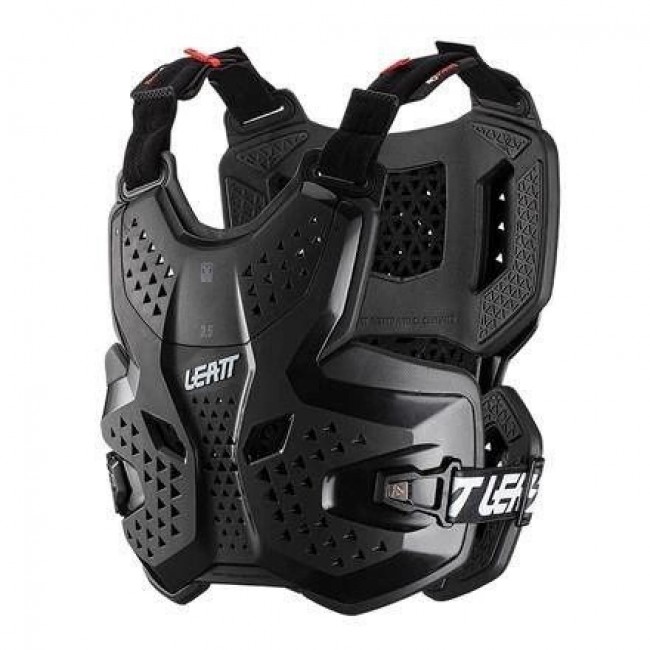 Buzer LEATT Chest Protector 3.5, Black
