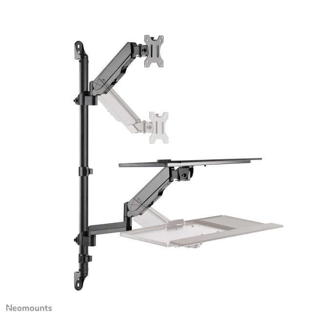 Neomounts WL90-325BL1 Sit-stand workstation wall 17-32