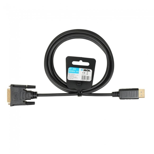 IBox ITVFHDDVI012 HDMI to DVI cable FullHD 1080p 2 m black