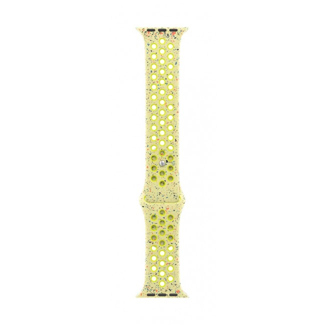 Apple MC1U4ZM/A smart wearable accessory Band Yellow Fluoroelastomer