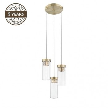 PENDANT LAMP PORTO 20101AB-3Y 3X25W G9