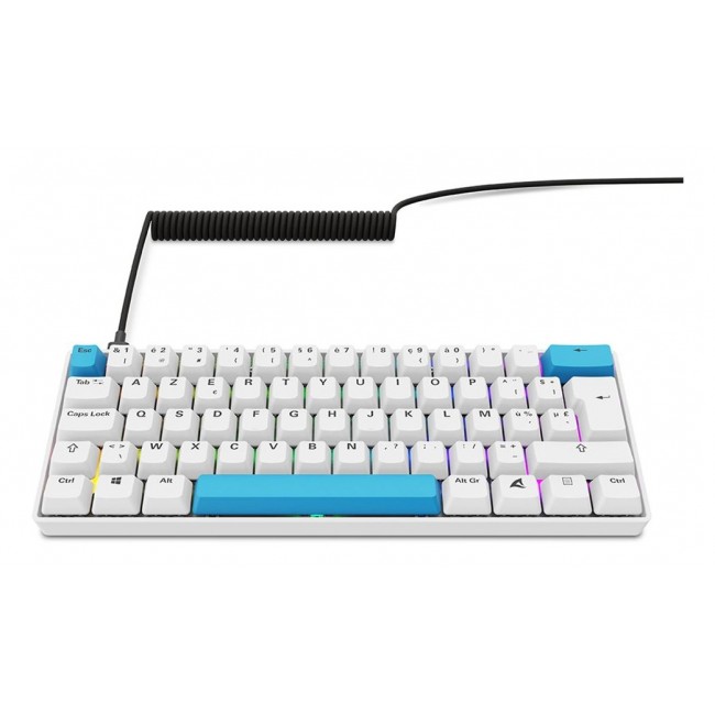 Sharkoon SGK50 S4 keyboard Home USB QWERTZ German White