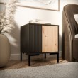 Cama Bedside table 2pc MERCI 44x40x52.5 black/oak artisan Cama Bedside table 2pc MERCI 44x40x52.5 black/oak artisan
