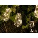 Solar garden garland TRACER 100 LED 10 bulbs