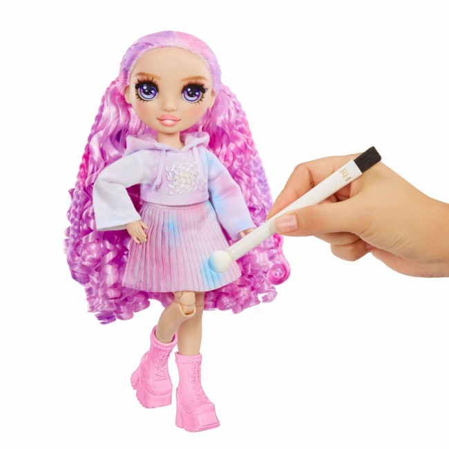 Rainbow High Watercolor & Create Fashion Doll, Purple Eyes Rainbow High Watercolor & Create Fashion Doll, Purple Eyes