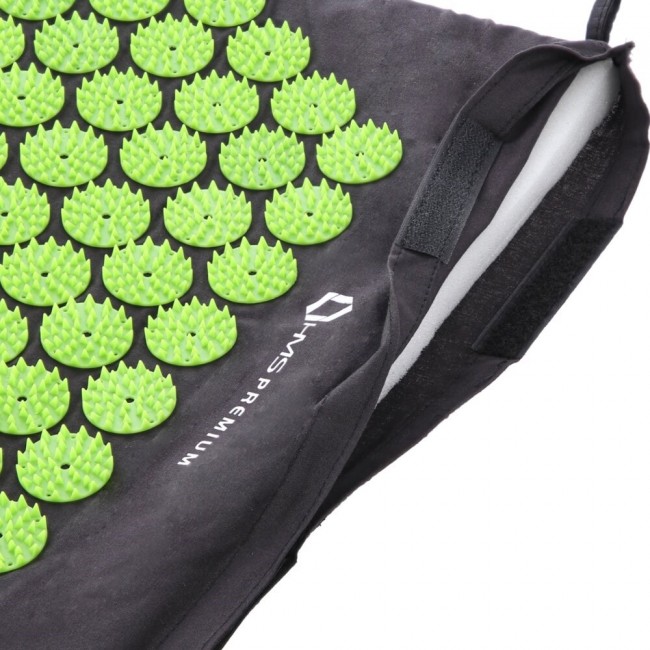Acupressure mat HMS AKM03 black Acupressure mat HMS AKM03 black