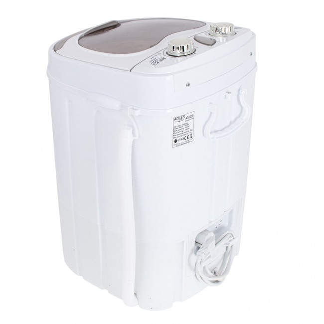 Adler AD 8055 washing machine Top-load 3 kg Cream, White Adler AD 8055 washing machine Top-load 3 kg Cream, White