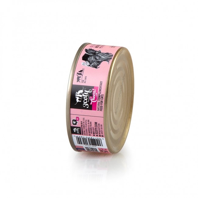 3COTY Turkey Cheers! - wet cat food - 75g