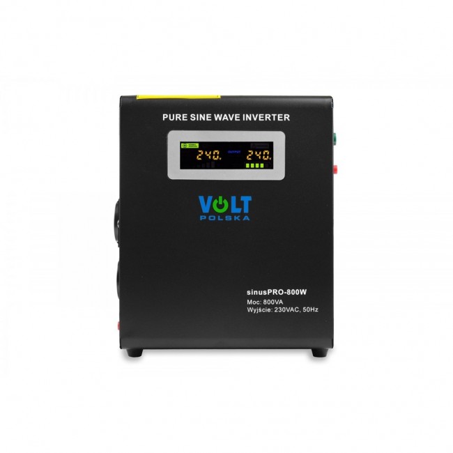 Uninterruptible power supply SINUS PRO 800 W 12/230V (500/800W) Uninterruptible power supply SINUS PRO 800 W 12/230V (500/800W)