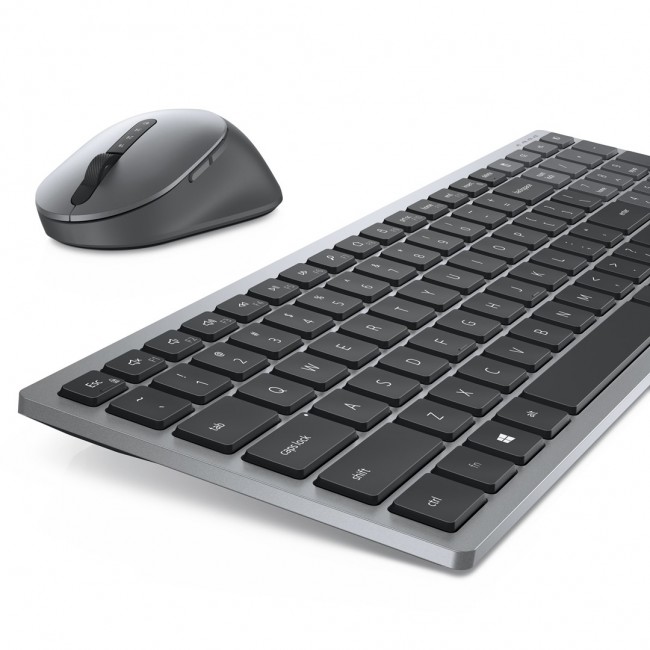DELL KM7120W keyboard RF Wireless + Bluetooth QWERTY US International Grey, Titanium DELL KM7120W keyboard RF Wireless + Bluetooth QWERTY US International Grey, Titanium