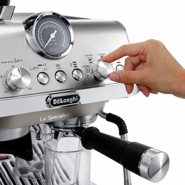 De Longhi EC9255.M La Specialista Arte Compact Manual Bean to Cup coffee machine with Cold Brew De Longhi EC9255.M La Specialista Arte Compact Manual Bean to Cup coffee machine with Cold Brew