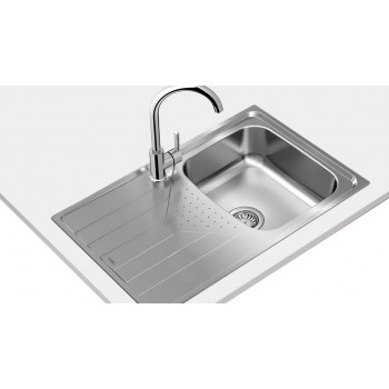 Teka UNIVERSE 45 T-XP 1C 1E Top-mounted sink Rectangular Stainless steel