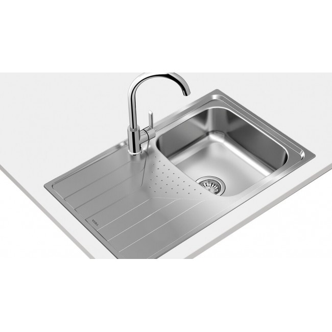 Teka UNIVERSE 45 T-XP 1C 1E Top-mounted sink Rectangular Stainless steel