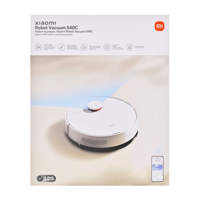 Xiaomi Robot Vacuum S40C 0.52 L Bagless White