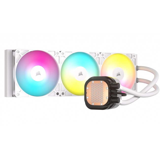 Corsair NAUTILUS 360 RS ARGB Liquid Processor All-in-one liquid cooler White 1 pc(s) Corsair NAUTILUS 360 RS ARGB Liquid Processor All-in-one liquid cooler White 1 pc(s)