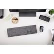 CHERRY KW 9100 SLIM keyboard Universal RF Wireless + Bluetooth QWERTZ Swiss Black
