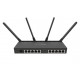 Mikrotik RB4011iGS+5HacQ2HnD-IN wireless router Gigabit Ethernet Dual-band (2.4 GHz / 5 GHz) Black