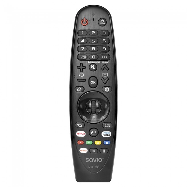 Universal / replacement remote control for LG TV SMART TV SAVIO RC-28 Universal / replacement remote control for LG TV SMART TV SAVIO RC-28