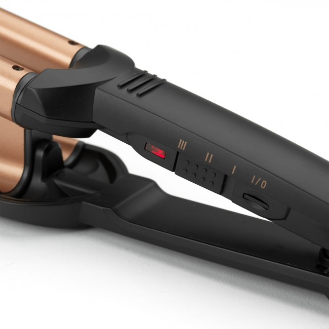 BaByliss Deep Waves Curling iron Warm Black, Orange 98.4